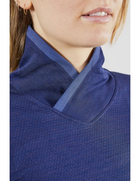 Golf termoaktywny damski Craft Fusenkit Comfort Wrap LS, granatowy