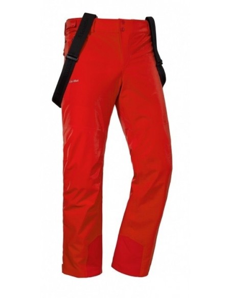 Spodnie narciarskie męskie Schoffel Johann1 Czerwone