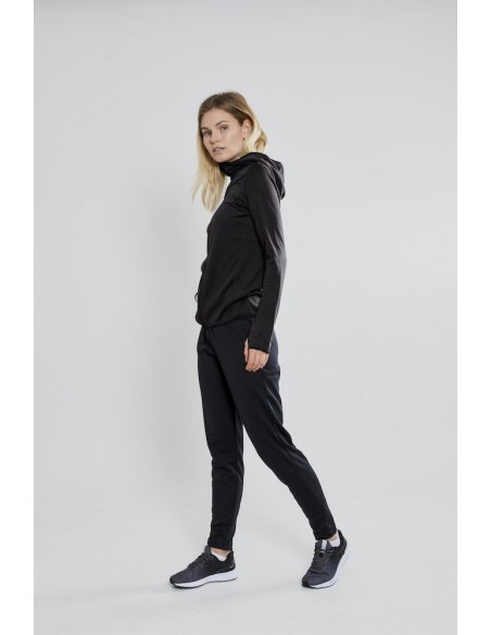 Bluza damska Craft Eaze Sweat Hood Jacket, czarna