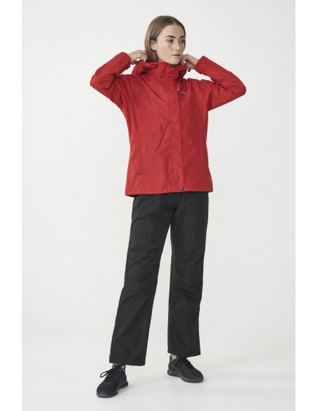 Zestaw kurtka i spodnie damskie Tenson Monitor Set W Czerwony/czarny