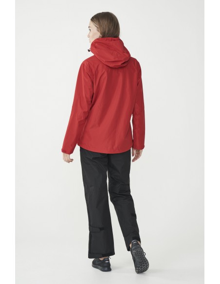 Zestaw kurtka i spodnie damskie Tenson Monitor Set W Czerwony/czarny