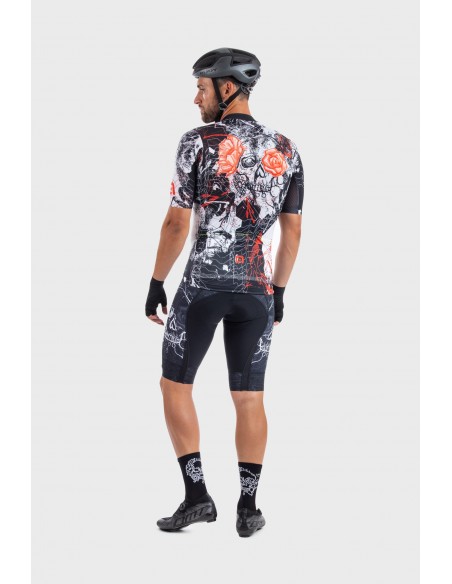 Koszulka rowerowa męska Alé Cycling Graphics PRR Skull