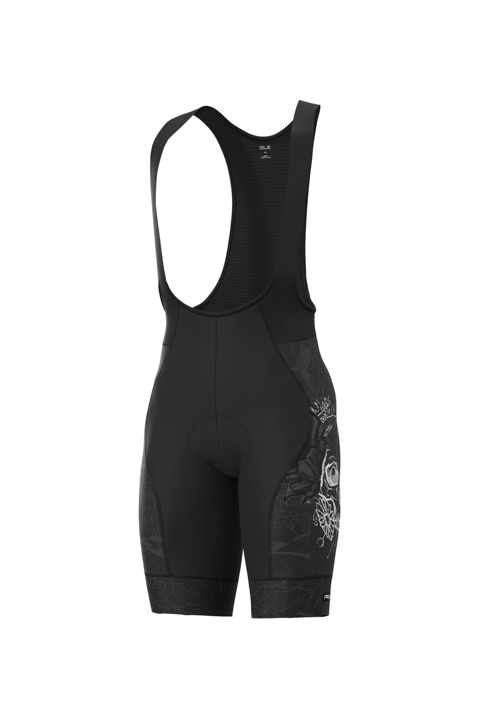 Spodenki rowerowe męskie Alé Cycling Graphics PRR Skull