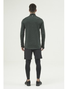 Bluza do biegania męska Endurance Tune Melange 2
