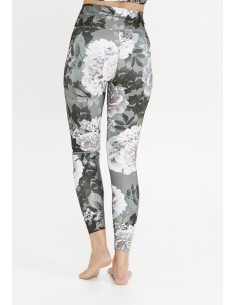 Legginsy treningowe damskie Athlecia France Print 2