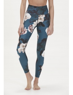 Legginsy treningowe damskie Athlecia France Print
