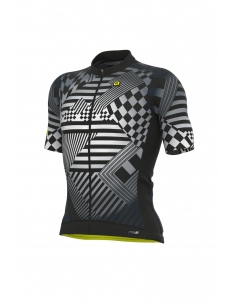 Koszulka rowerowa męska Alé Cycling PR-S Checker