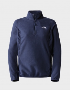 Polar damski The North Face Glacier 100 1/4 Zip