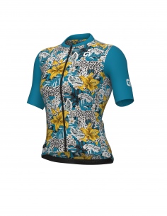 Koszulka rowerowa damska Alé Cycling PR-E Hibiscus