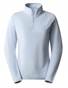 Polar damski The North Face Glacier 100 1/4 Zip