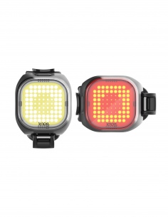 Zestaw lampek rowerowych Knog Blinder Mini Square