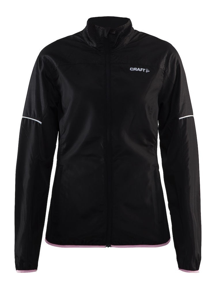 Kurtka do biegania damska Craft Radiate Jacket - Czarna