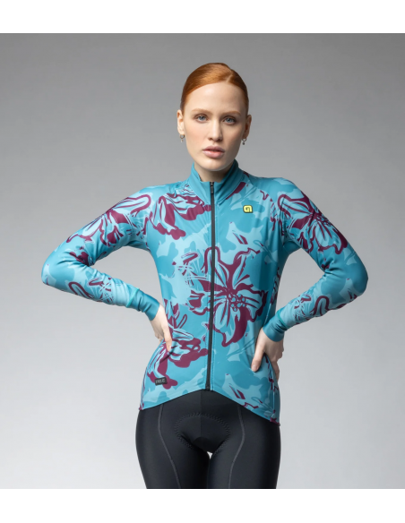 Bluza rowerowa damska Alé Cycling PR-E Flower