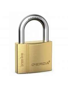 Kłódka pałąkowa GERDA BRASS LINE KMZ S5010A