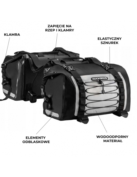 Sakwa rowerowo-motocyklowa Rockbros AS-010BGR