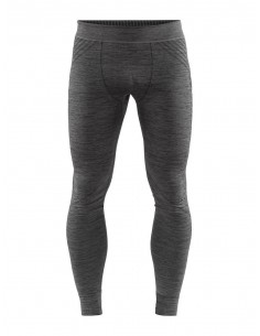 Kalesony termoaktywne męskie Craft Fuseknit Comfort Pants, czarno-szare