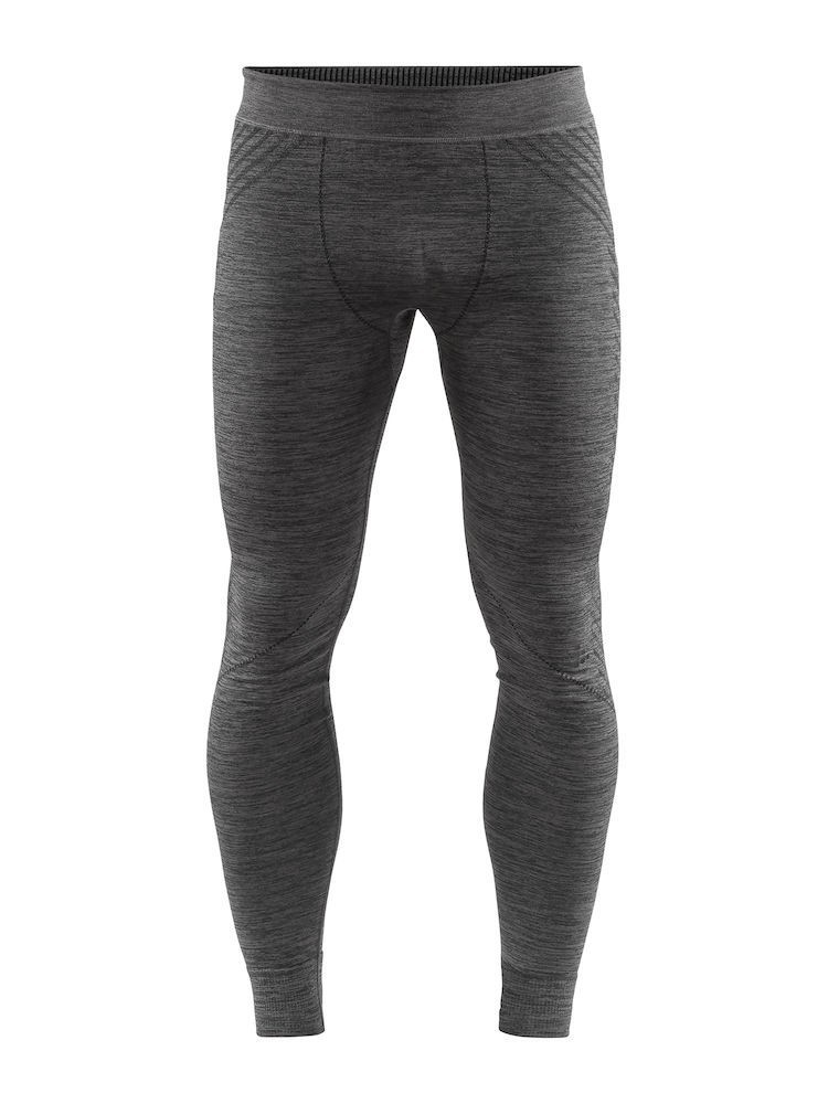 Kalesony termoaktywne męskie Craft Fuseknit Comfort Pants, czarno-szare