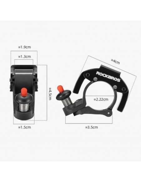 Dzwonek rowerowy Rockbros 34210006001