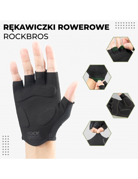 Rękawiczki rowerowe Rockbros 16220032