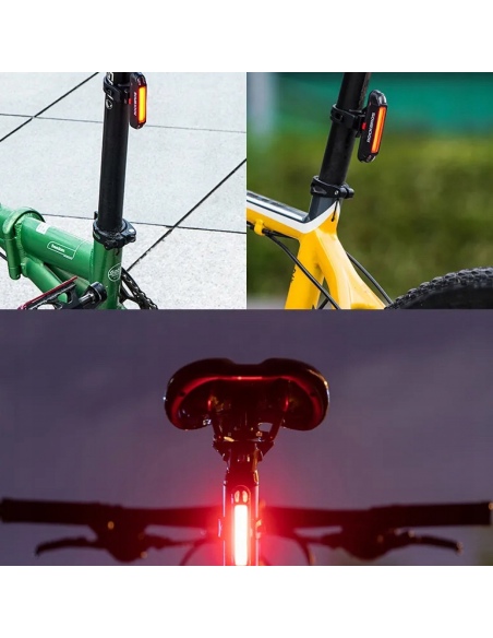 Lampka rowerowa tylna Rockbros A54BK