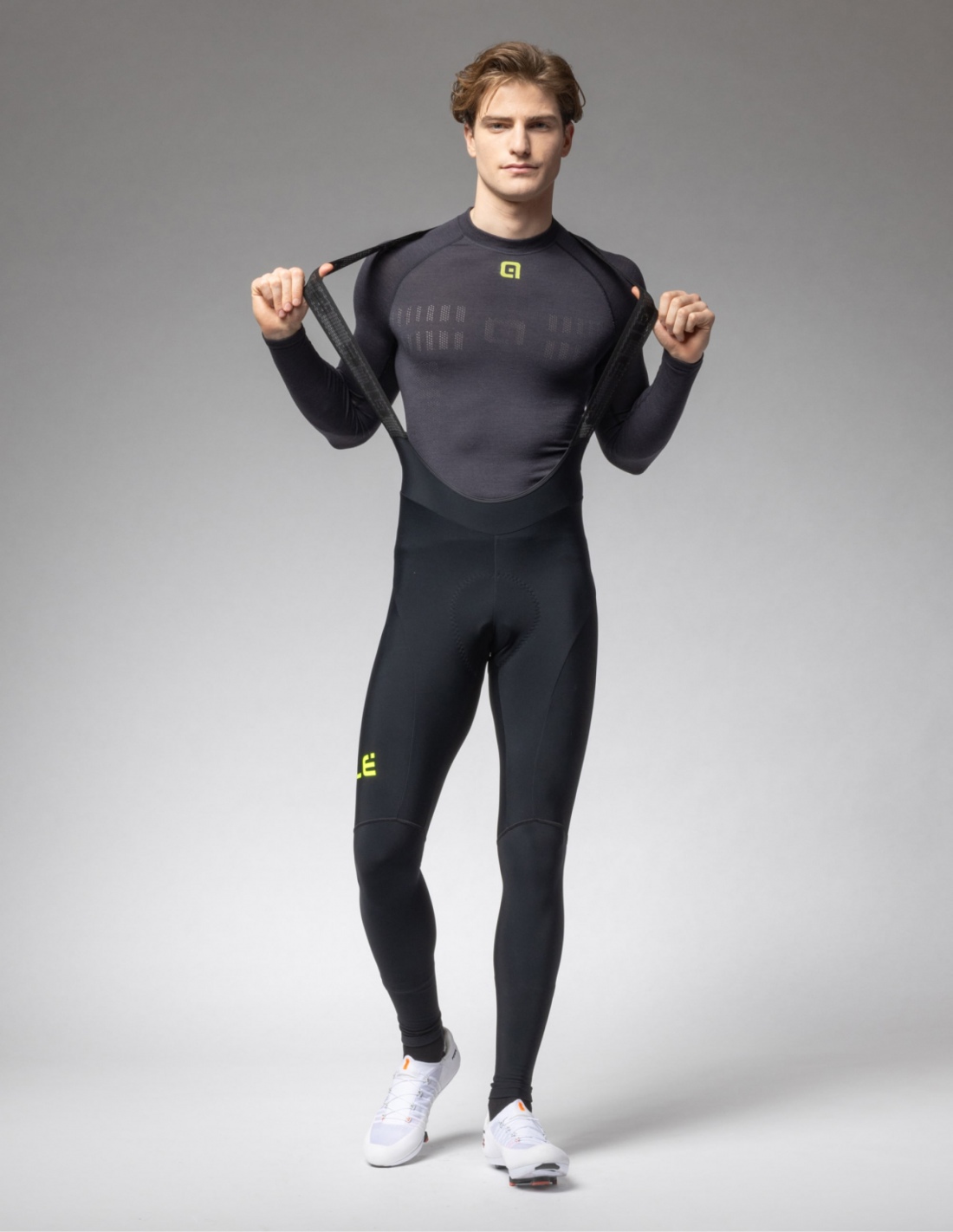 Spodnie rowerowe męskie Alé Cycling Solid Winter 2.0 Spodnie rowerowe męskie Alé Cycling Solid Winter 2.0