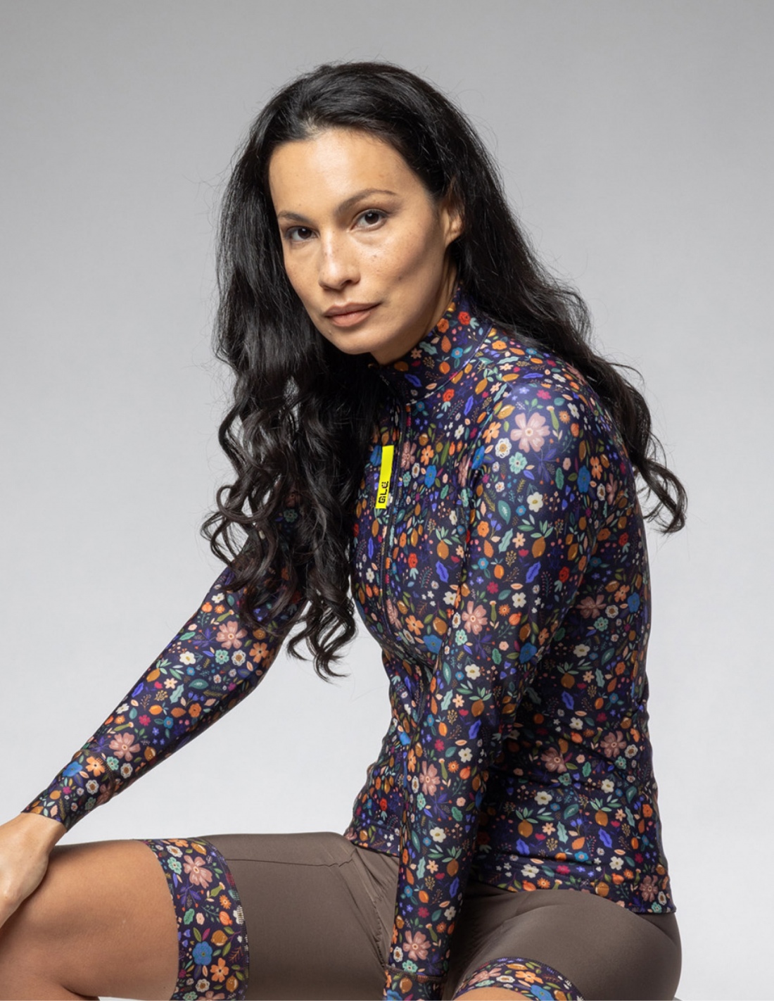 Bluza rowerowa damska Alé Cycling Solid Flowery Bluza rowerowa damska Alé Cycling Solid Flowery