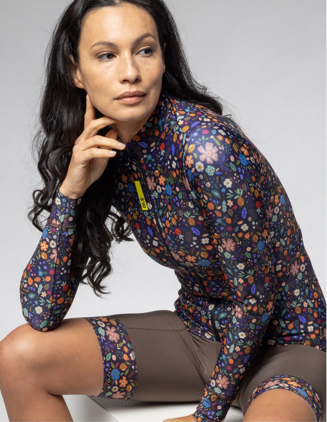 Bluza rowerowa damska Alé Cycling Solid Flowery Bluza rowerowa damska Alé Cycling Solid Flowery