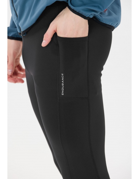 Legginsy do biegania męskie Endurance Strong Winter
