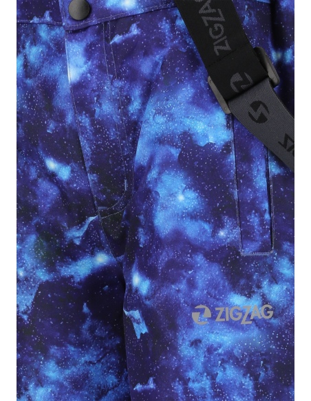 Spodnie narciarskie dziecięce ZigZag Soho Printed W-PRO 10000