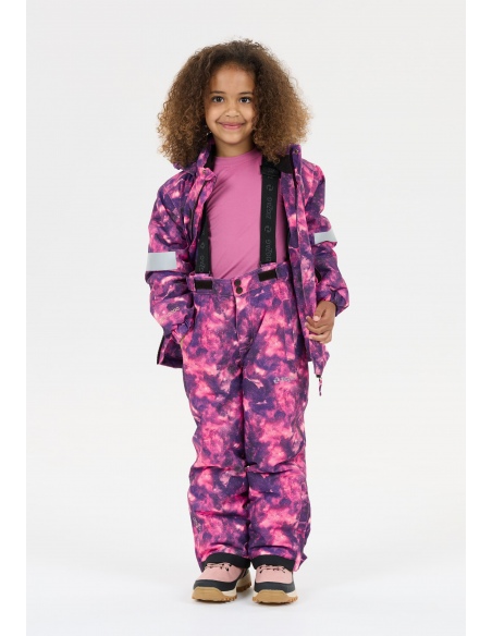 Spodnie narciarskie dziecięce ZigZag Soho Printed W-PRO 10000