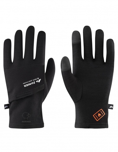 Rękawiczki pięciopalczaste Zanier Heat Pads Merino Liner Touch