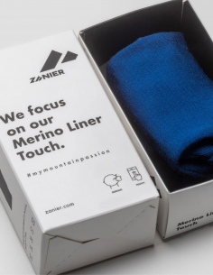 Rękawiczki pięciopalczaste Zanier Merino Liner Touch 2