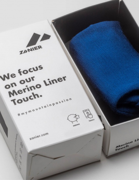 Rękawiczki pięciopalczaste Zanier Merino Liner Touch