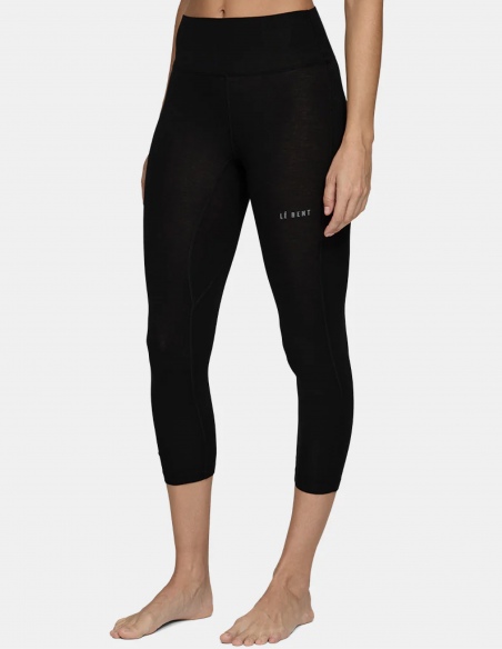 Legginsy termoaktywne 3/4 damskie Lé Bent Lightweight Merino