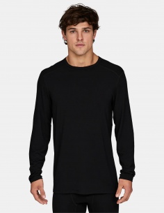 Koszulka termoaktywna męska Lé Bent Midweight Crew Merino