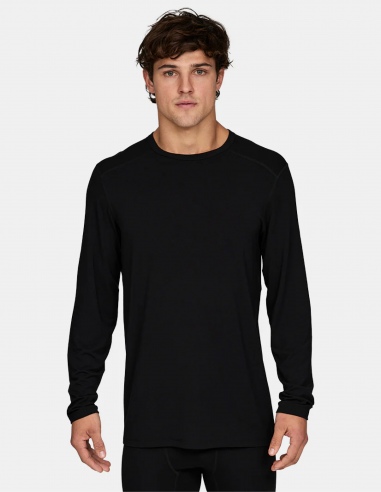 Koszulka termoaktywna męska Lé Bent Midweight Crew Merino