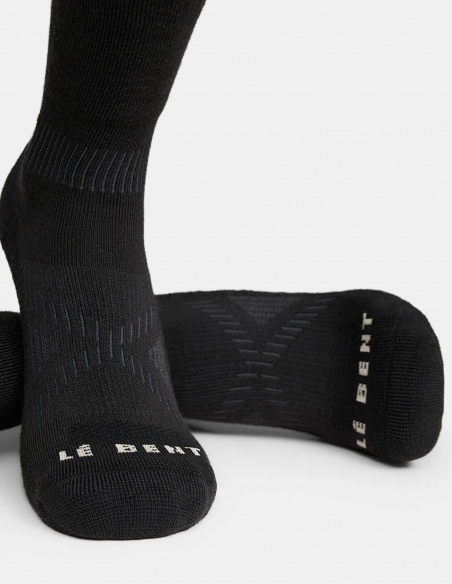 Skarpetki narciarskie Lé Bent Light Cushion Merino Logo Merino