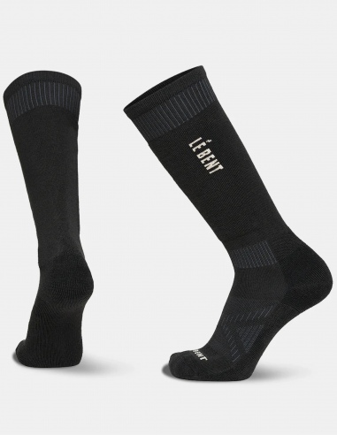 Skarpetki narciarskie Lé Bent Light Cushion Merino Logo Merino