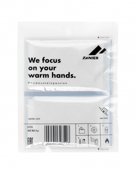 Pakiet ogrzewaczy do rąk Zanier Heat Pads 12h - 10 sztuk