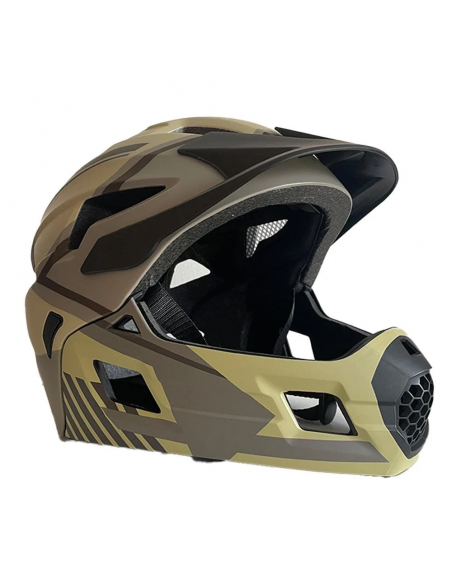 Kask Rowerowy Crazy Safety Fullface 2w1 MTB/BMX