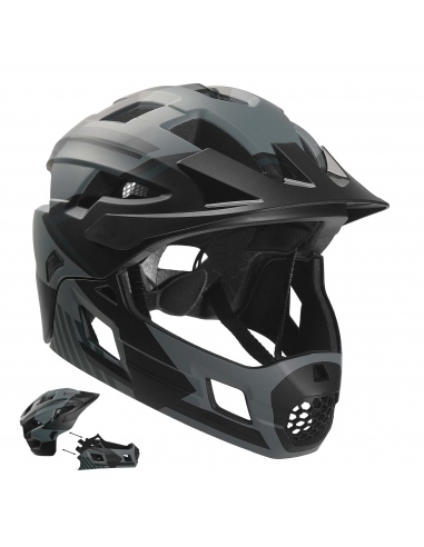 Kask Rowerowy Crazy Safety Fullface 2w1 MTB/BMX
