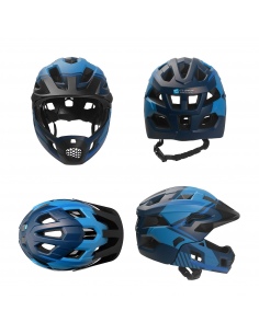 Kask Rowerowy Crazy Safety Fullface 2w1 MTB/BMX 2