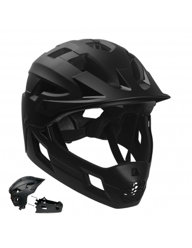 Kask Rowerowy Crazy Safety Fullface 2w1 MTB/BMX