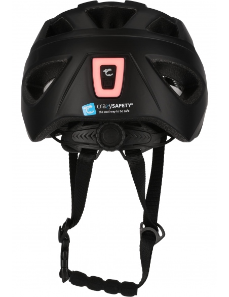 Kask rowerowy Crazy Safety Cool Helmet LED