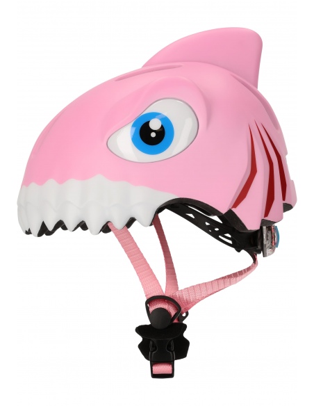 Kask rowerowy Crazy Safety 3D Shark LED