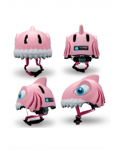 Kask rowerowy Crazy Safety 3D Shark LED 2