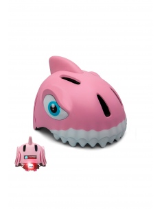 Kask rowerowy Crazy Safety 3D Shark LED