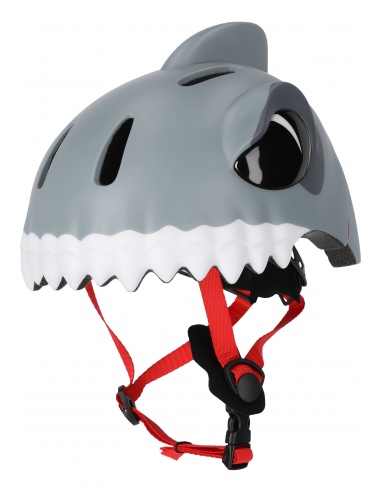 Kask rowerowy Crazy Safety 3D Shark LED