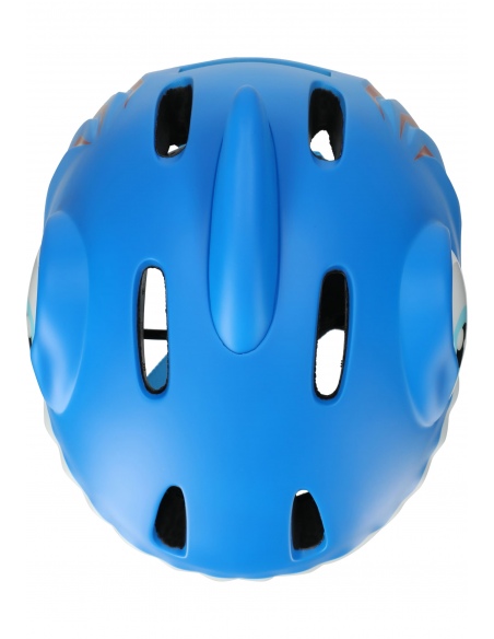 Kask rowerowy Crazy Safety 3D Shark LED