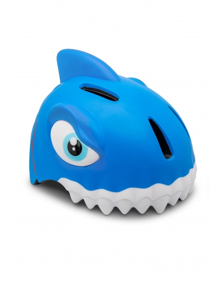 Kask rowerowy Crazy Safety 3D Shark LED